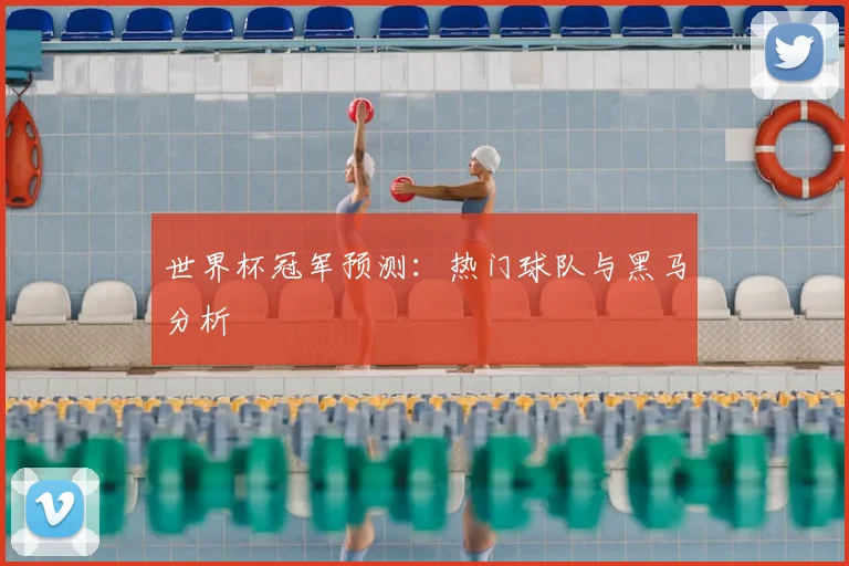 世界杯冠军预测:热门球队与黑马分析